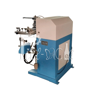 Semiauto Rotary Silk Screen Printing Bottle Labeller Photoelectricity Detection Untuk Botol 20l pemasok
