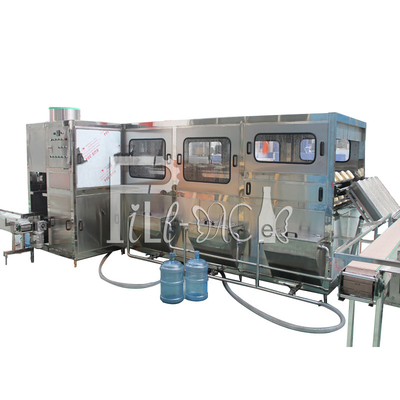 200BPH Otomatis 5 Galon Filling Machine Line Dengan Cap Lifter pemasok