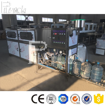200BPH Otomatis 5 Galon Filling Machine Line Dengan Cap Lifter pemasok