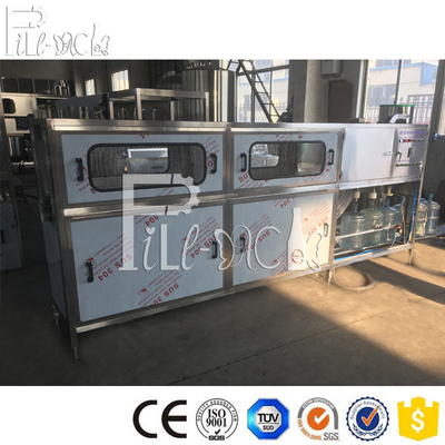 200BPH Otomatis 5 Galon Filling Machine Line Dengan Cap Lifter pemasok