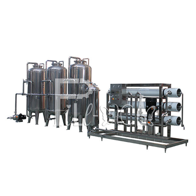 Sistem Mesin Perawatan Pembersih Reverse Osmosis RO 6000LPH RO pemasok