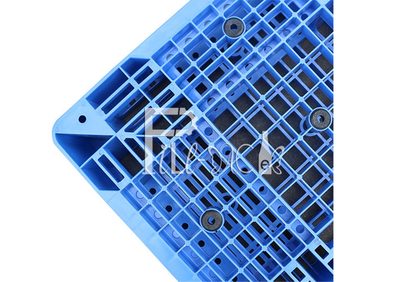 Sisi Ganda HDPE Air Galon Besar Palet Plastik Daur Ulang Stackable Reversible pemasok