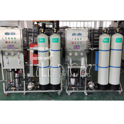 500LPH Pengolahan Air Mineral Minum Murni Mesin Pemurni Air RO pemasok
