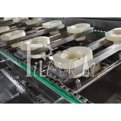 300BPH 18.9l 5 Galon Water Filling Machine Kontrol PLC Dengan Layar Sentuh pemasok