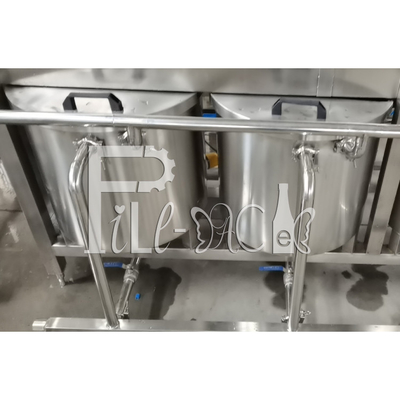 300BPH 18.9l 5 Galon Water Filling Machine Kontrol PLC Dengan Layar Sentuh pemasok