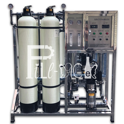 Sistem Mesin Peralatan Pemurnian Reverse Osmosis 500-2000LPH Minum Murni Minum Air Mineral pemasok