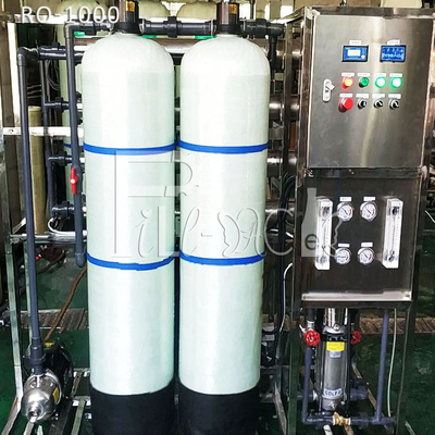 Sistem Mesin Peralatan Pemurnian Reverse Osmosis 500-2000LPH Minum Murni Minum Air Mineral pemasok