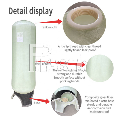 Tangki Frp Filter Air Tangki Fiberglass Dan Suku Cadang Untuk Pengolahan Air pemasok