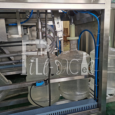 120BPH 5 Galon 18.9L Air Minum Mesin Pengisian Air Mineral Lini Produksi Pengisian Air Minum pemasok