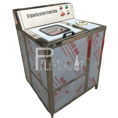 5 Galon Semi Auto Bottle Rinser Washer Umpan Manual Stasiun Tunggal Dengan SUS304 Penuh pemasok
