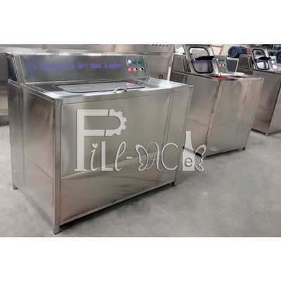 5 Galon Barrel Semi Auto Decapper Brush Washer Machine Dengan Stasiun Ganda pemasok