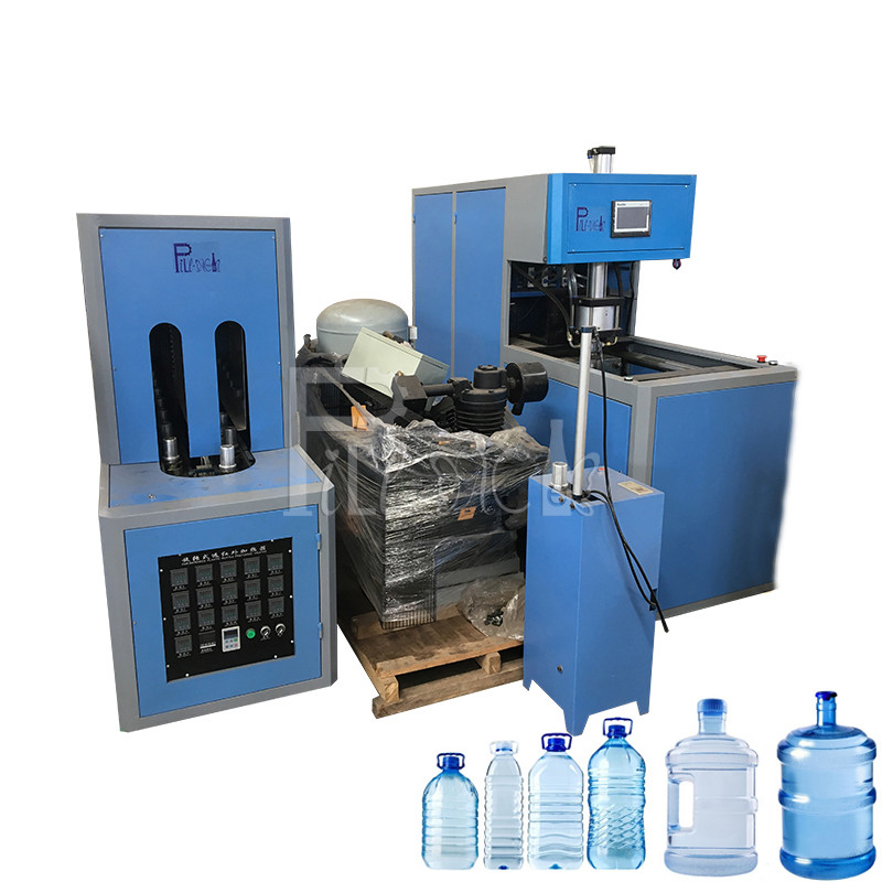 Mesin Blow Moulding Botol Galon Semi Otomatis Plastik PET 20 Liter 1 Rongga pemasok