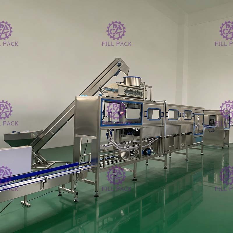 Mesin Pengisian Air 5 Galon Barrel pemasok