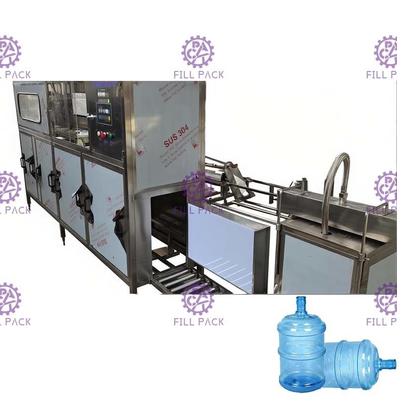 Mesin Pengisian Galon Stainless Steel 304 CE ISO9001 pemasok