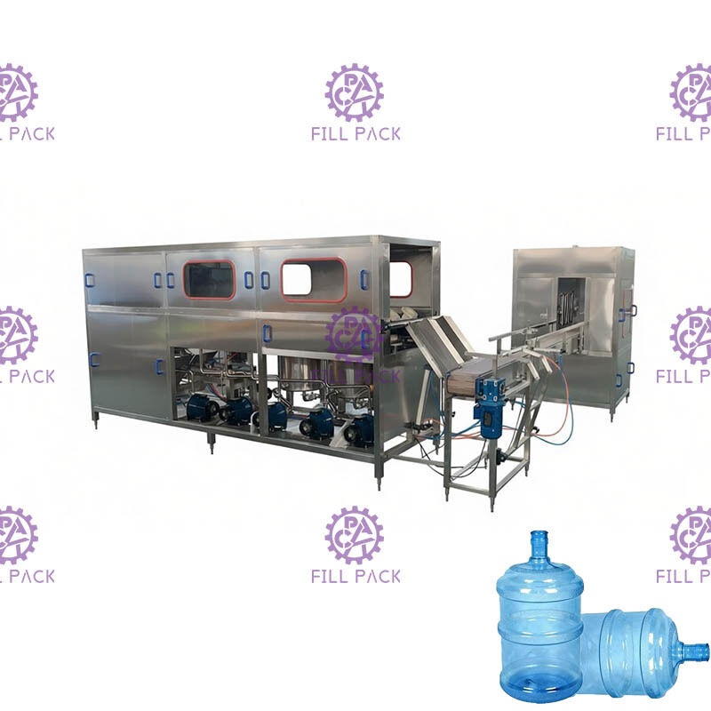 Penyortir Dua Tutup SUS304 300 BPH 5 Galon Pengisi Botol pemasok