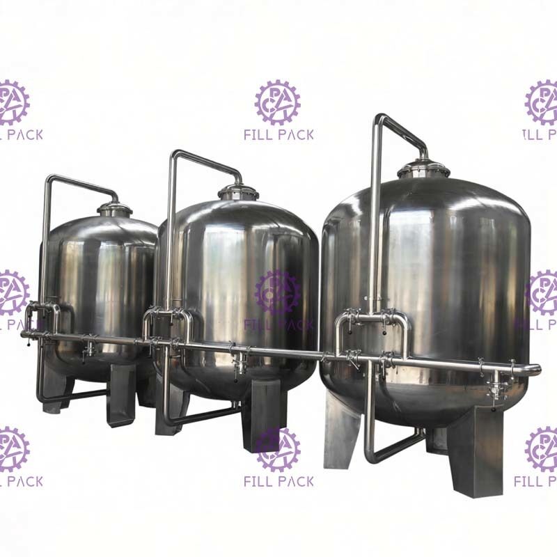 4TPH RO Pabrik Pemurnian Air Dengan CIP Unit TDS Meter pemasok