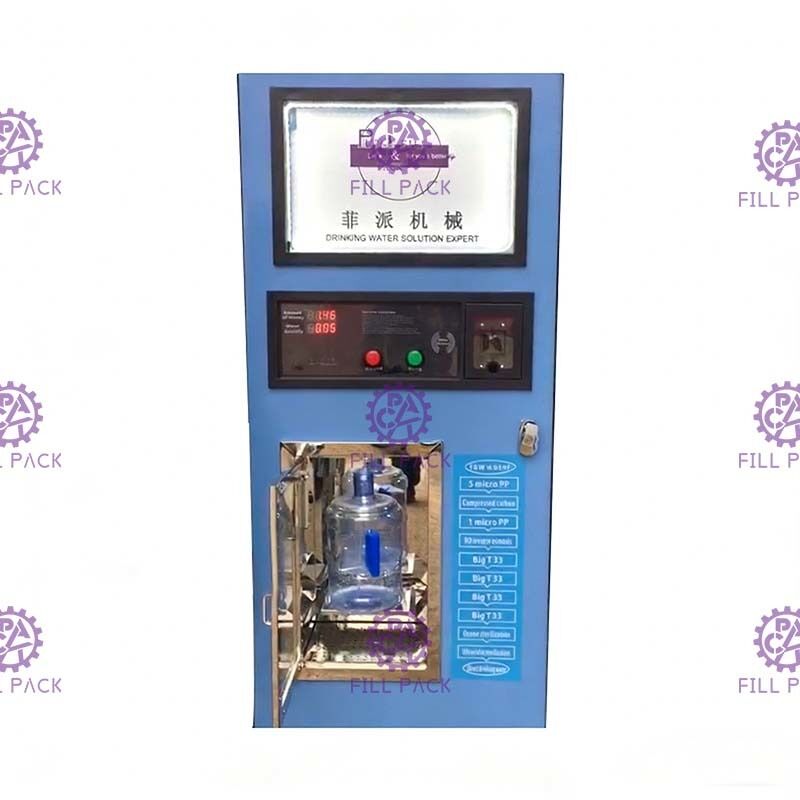 Gesek IC Card RO Water Dispenser Vending Machine 4 Tahap pemasok