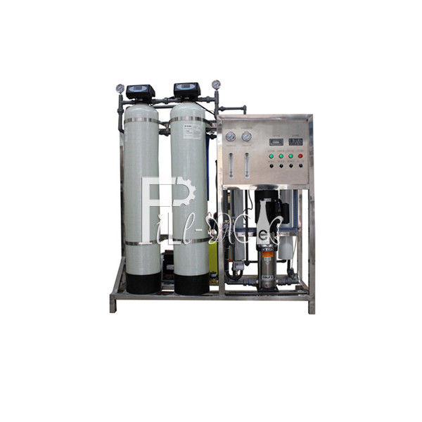 FRP Pre Filter Mesin Pengolahan Air Reverse Osmosis 500LPH pemasok