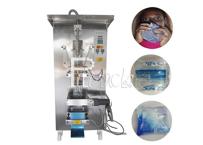 Mesin Kemasan Air Sachet Stainless Steel 45BPM pemasok