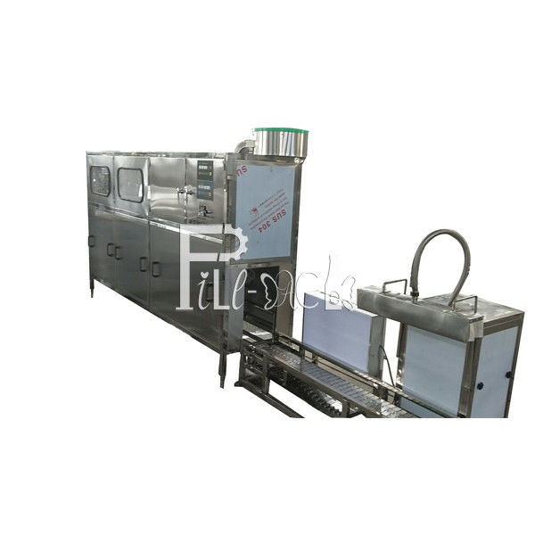 Hot Alkaline Water Bilas 120 BPH Galon Mengisi Baris pemasok