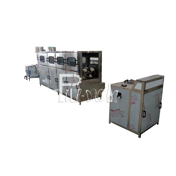 SUS 304 Sambungan Pipa 300 BPH Gallon Water Plant pemasok