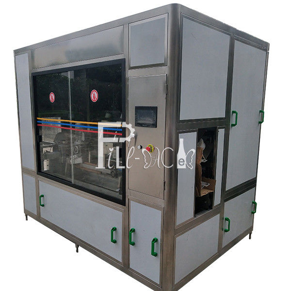 Mesin Cuci Botol 1800 * 1550 * 1750mm 900BPH 5 Galon pemasok