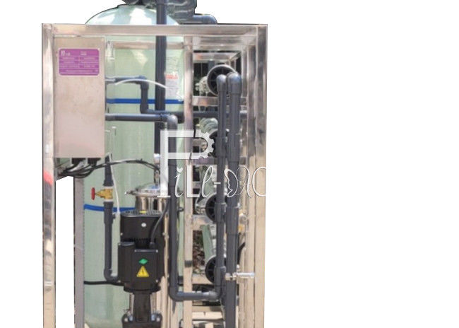 Air Minum 2000 LPH RO Plant Dengan UV Sterilizer pemasok