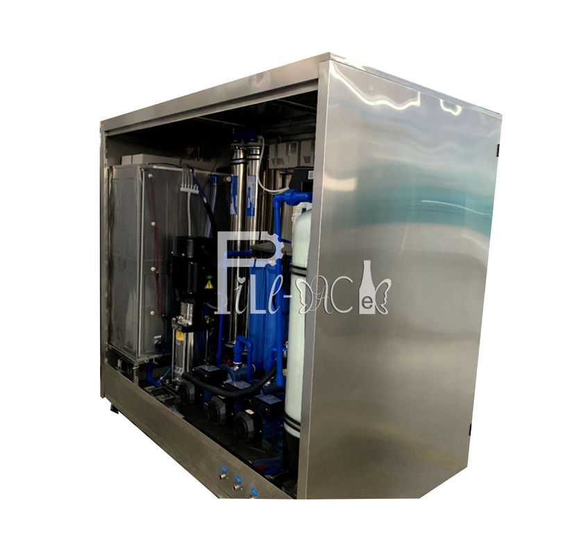 Mesin Penjual Air Reverse Osmosis Botol Galon / Barel Murni / Dapat Diminum 200lph pemasok