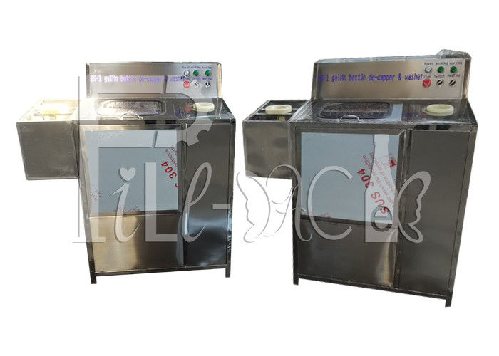 CE ISO 220V 5 Mesin Cuci Botol Galon Dengan Stasiun Pembilasan Dalam pemasok