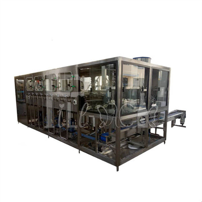 450bph Otomatis 9.75kw 5 Galon Filling Machine Dengan Kontrol Plc pemasok