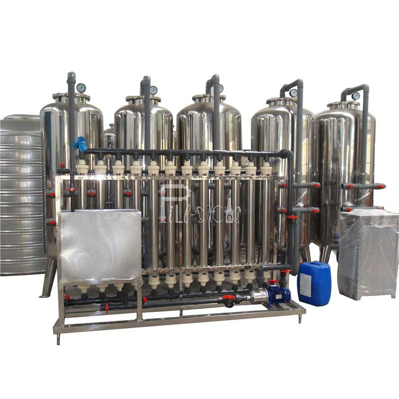 Mesin Dialisis Reverse Osmosis 25t / H Kontrol Plc Penuh Otomatis pemasok