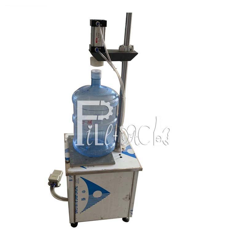 Galon Otomatis Plc 450mm Manual Mesin Pembungkus Botol Hewan Peliharaan pemasok