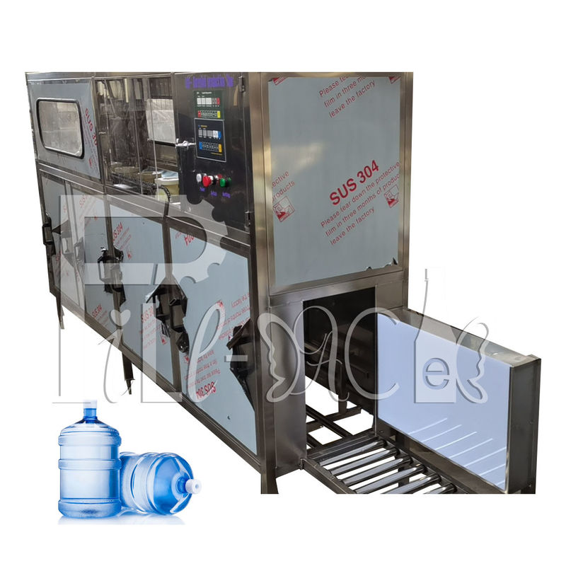 Lengkapi 100 Bph Big Barrel 18.9l Gallon Filling Machine Penuh Otomatis pemasok