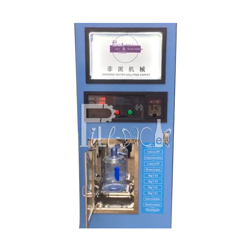Gesek IC Card RO Water Dispenser Vending Machine 4 Tahap pemasok