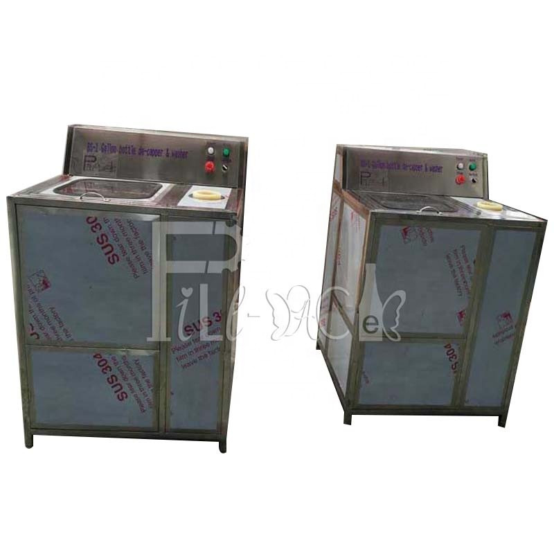 8 Sikat Kontrol Manual Decapper Washer Equipment 5 Galon pemasok