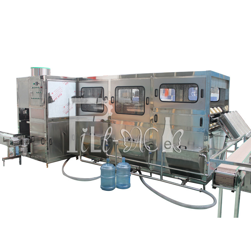 200BPH Otomatis 5 Galon Filling Machine Line Dengan Cap Lifter pemasok