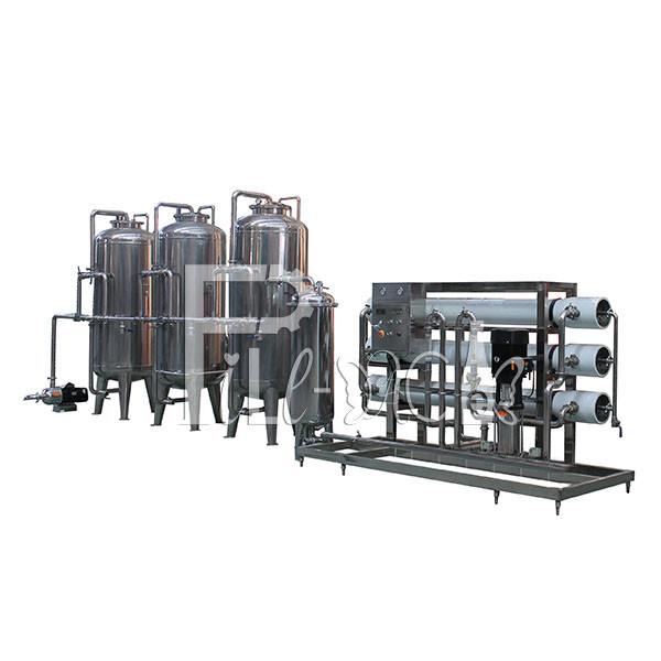 Sistem Mesin Perawatan Pembersih Reverse Osmosis RO 6000LPH RO pemasok