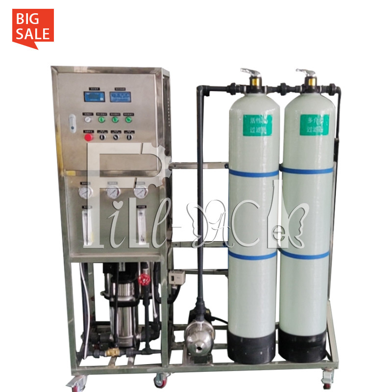 500LPH Pengolahan Air Mineral Minum Murni Mesin Pemurni Air RO pemasok