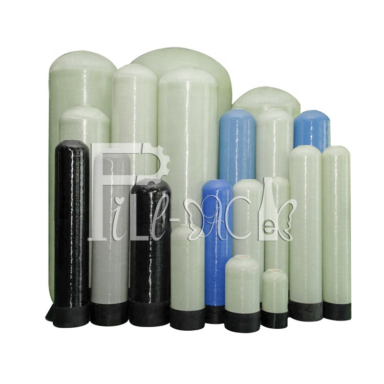 Fiberglass Water Treatment Machine Pressure Vessel Sand Filter FRP Tank pemasok
