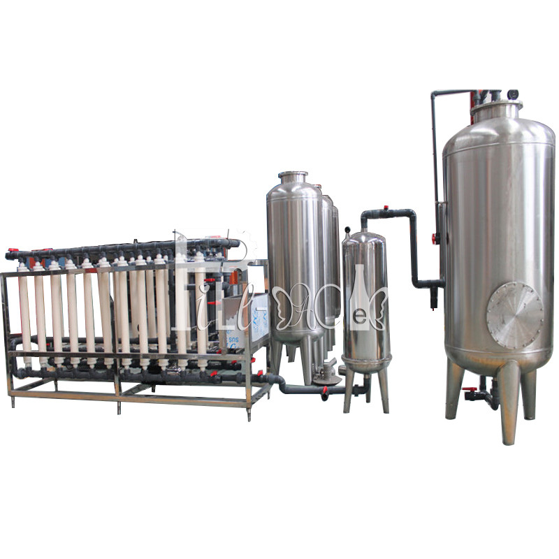 9000LPH UF Hollow Fiber Ultra Sistem Mesin Pengolahan Air Dengan Membran UF 4040 pemasok