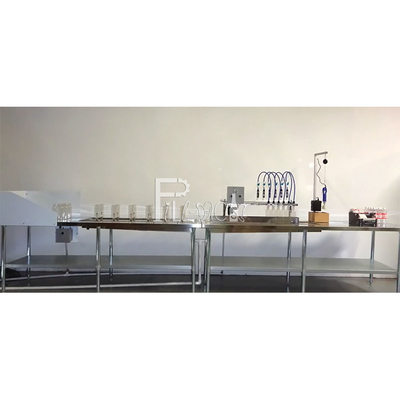 Mesin Pengisian Botol Air Mineral Plastik 2L Pelabelan Perekat Dengan Printer Kode