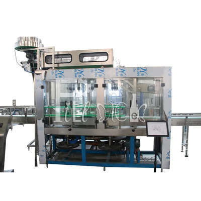 Air Murni 5 Galon Botol Barrel Filling Machine Jalur Produksi Air 600BPH / 900BPH