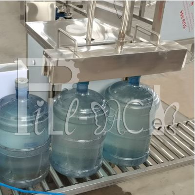 Stainless Steel 304 PVC 3 Galon Botol Label Mesin Leher Steam