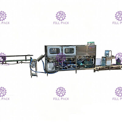 Makan Pengisian Otomatis SUS 304 120 BPH Gallon Filling Line