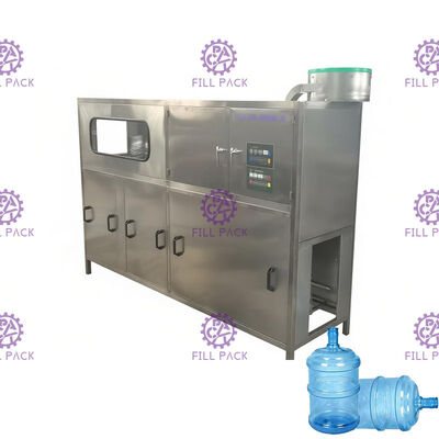 100BPH 3 Galon Lini Produksi Pengisian Air Dengan Overflow Valve