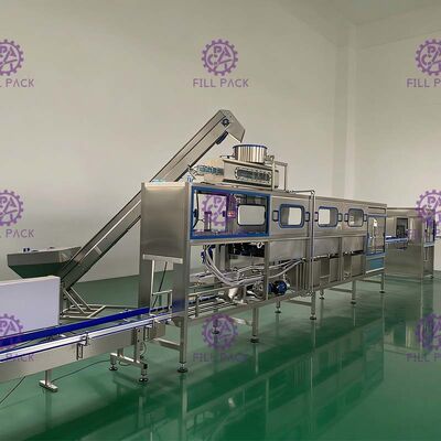 270 × 490mm Mesin Pengisian Galon Dengan Label Shrink Tunnel