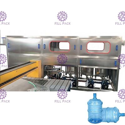 Mesin Pengisi 5 Galon Otomatis Plc Control 300bph Untuk Air Minum