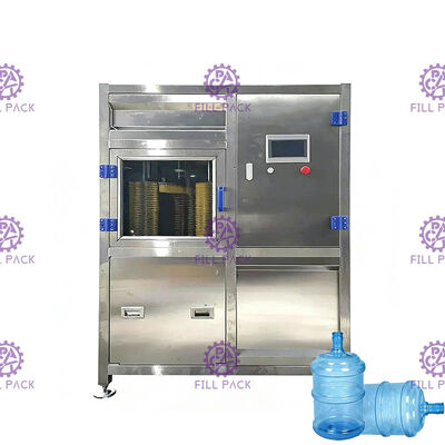 SWXNC-1 Tekanan tinggi internal pencucian 5 Gallon Botol Cuci luar sikat cuci Single Station