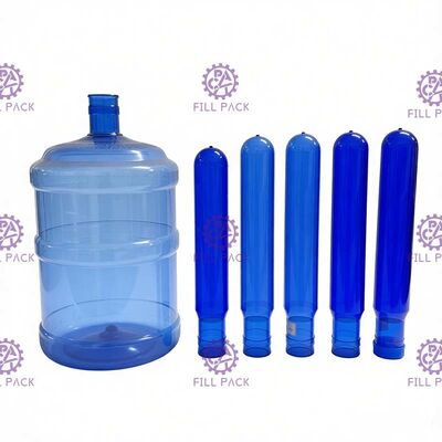 Botol Galon Air Mineral 5 Galon Pet Blowing Preform 55mm Leher 20 Liter Plastik