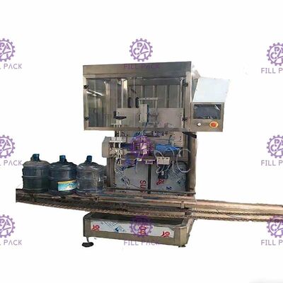 Pelabelan Leher Kepala Tunggal 28mm Gallon Labeler Otomatisasi Penuh